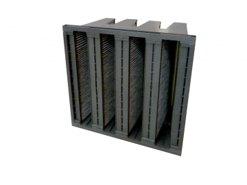 Compactfilter actief kool + F7 compactfilter 592 x 287 x 300 mm