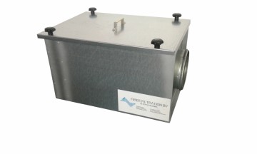 VT Filterbox met 2 x 100 mm diameter aansluitingen (voor zakkenfilters)
